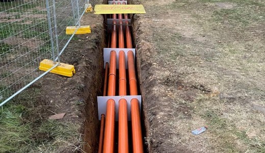 underground power lines